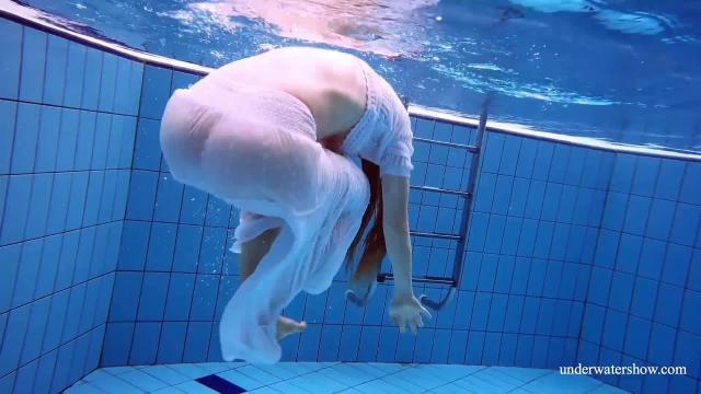 Relaxing underwater show with hot girls