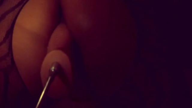 Wife taking dildo machine